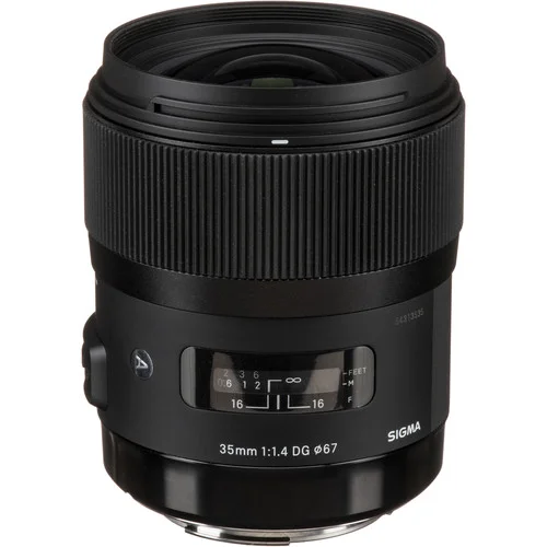 Sigma 35mm f/1.4 DG HSM Art Lens for Canon EF rental gear