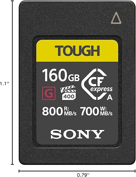 Sony Type A Express 160GB rental gear